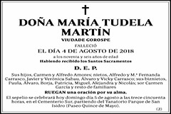 María Tudela Martín